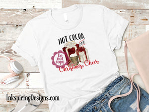 Hot Cocoa and Christmas Cheer Sublimation Transfer