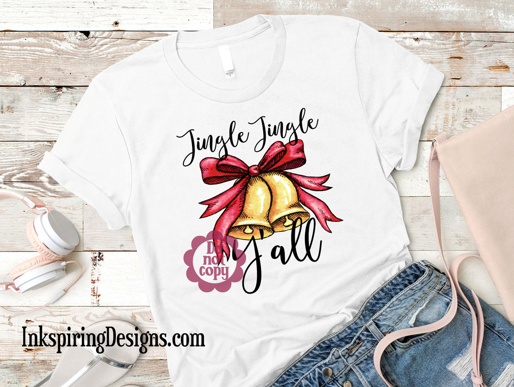 Jingle Jingle Y'All Sublimation Transfer