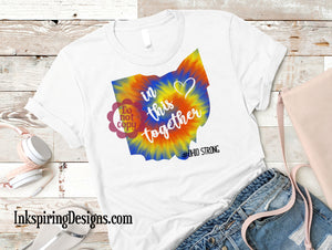 Ohio Strong Tie Dye Sublimation Transfer