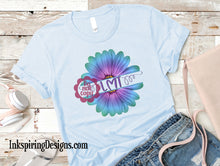 Load image into Gallery viewer, Career Titles Ombre Split Daisy Sublimation Transfer (MULTIPLE)
