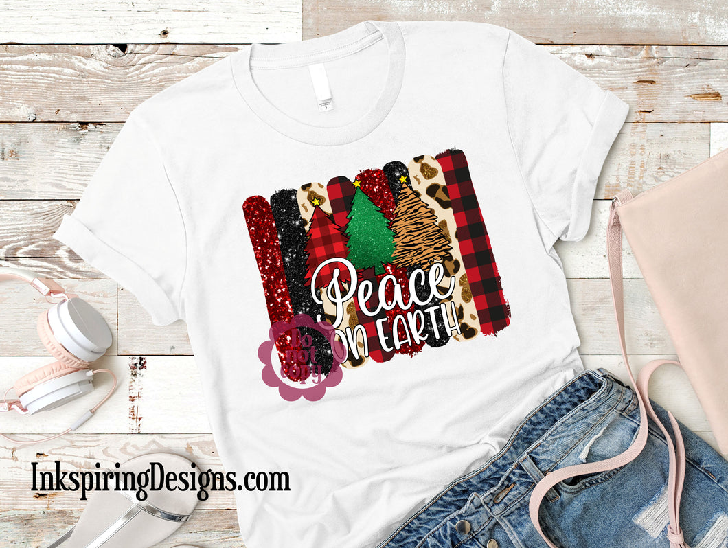 Peace On Earth Swatches Sublimation Transfer