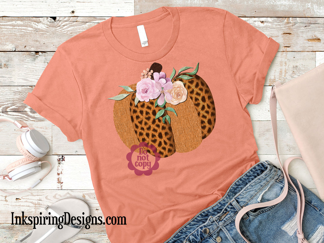 Pumpkin Bouquet Sublimation Transfer