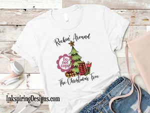 Rockin' Around the Christmas Tree Sublimation Transfer