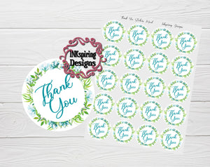 Thank You Stickers Mood 20 PC