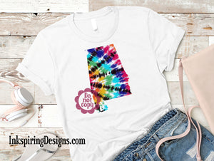 Tie Dye States Sublimation Transfer