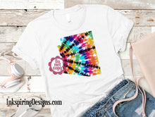 Load image into Gallery viewer, Tie Dye States Sublimation Transfer
