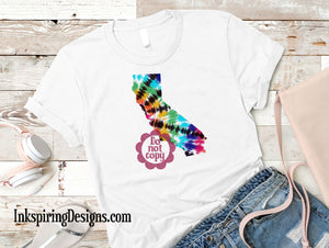 Tie Dye States Sublimation Transfer