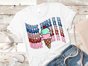 Whoop Ice Cream PNG Sublimation or DTF Design